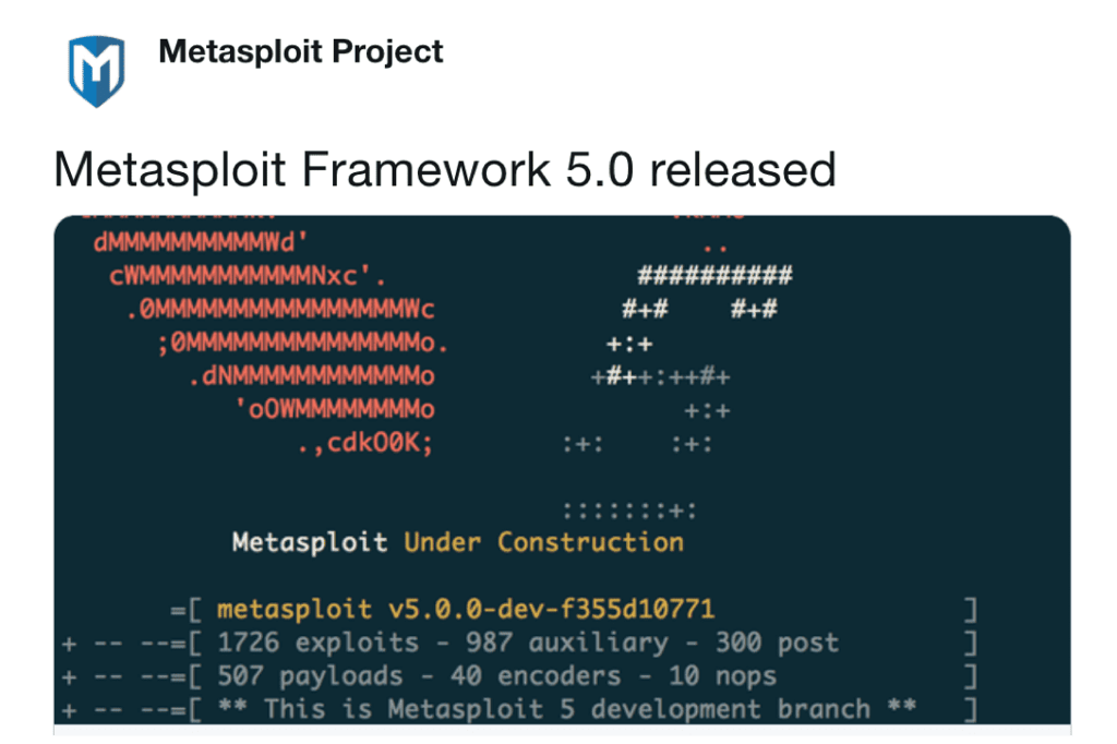 Metasploit 5