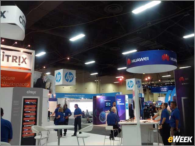 3 - Biggest Names in IT Appear on Interop Show Floor