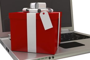 Holiday shopping online