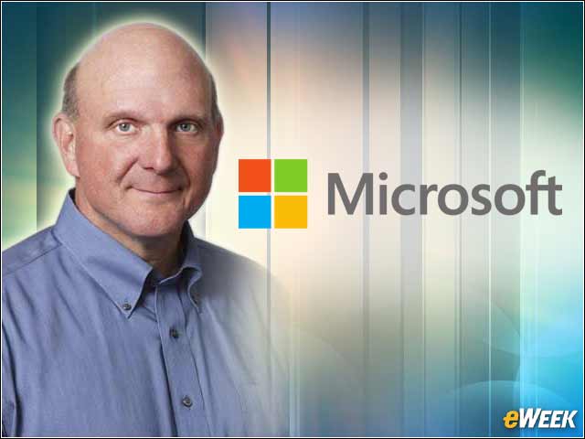 1 - 10 Milestones of Steve Ballmer's Tenure at Microsoft