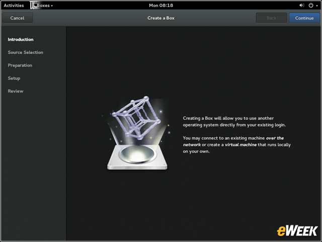 10 - Running Other Systems in a GNOME Box