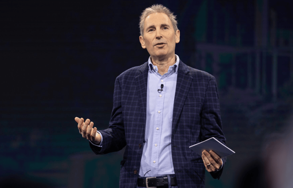 Photo of Amazon CEO Andy Jassy.