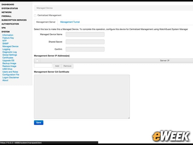 M500 Supports Centralized Management of Large Networks