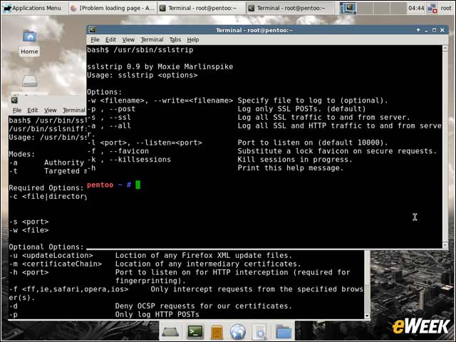 10 - Testing SSL Configuration With SSLsniff and SSLstrip