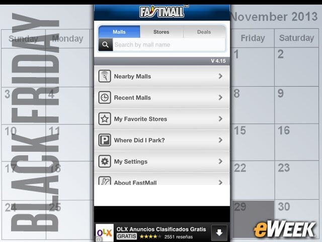 Find Store Locations, Parking With FastMall