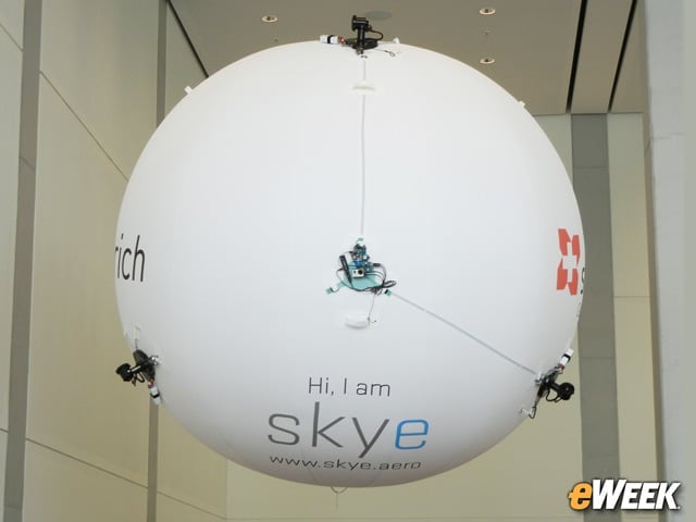 Skye Drone Gets a Lift From Helium