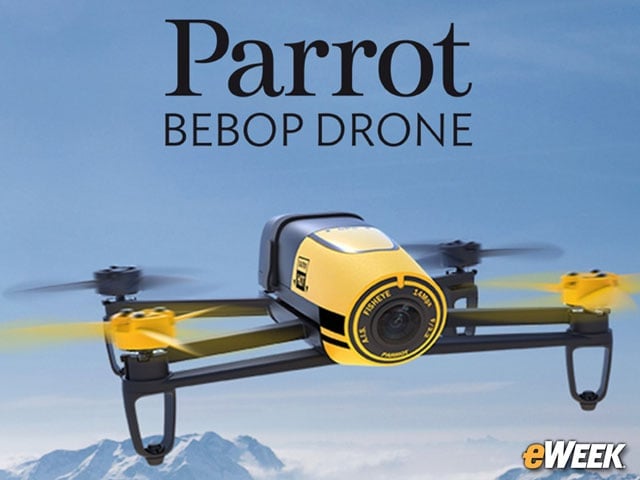 The Parrot Bebop Drone Is a Full-Fledged Quadricopter