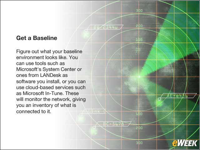 3 - Get a Baseline