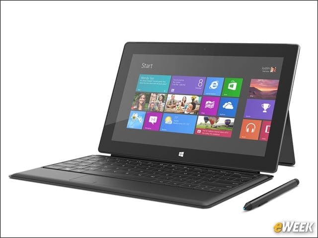 Surface Windows 8 Pro With Type Cover