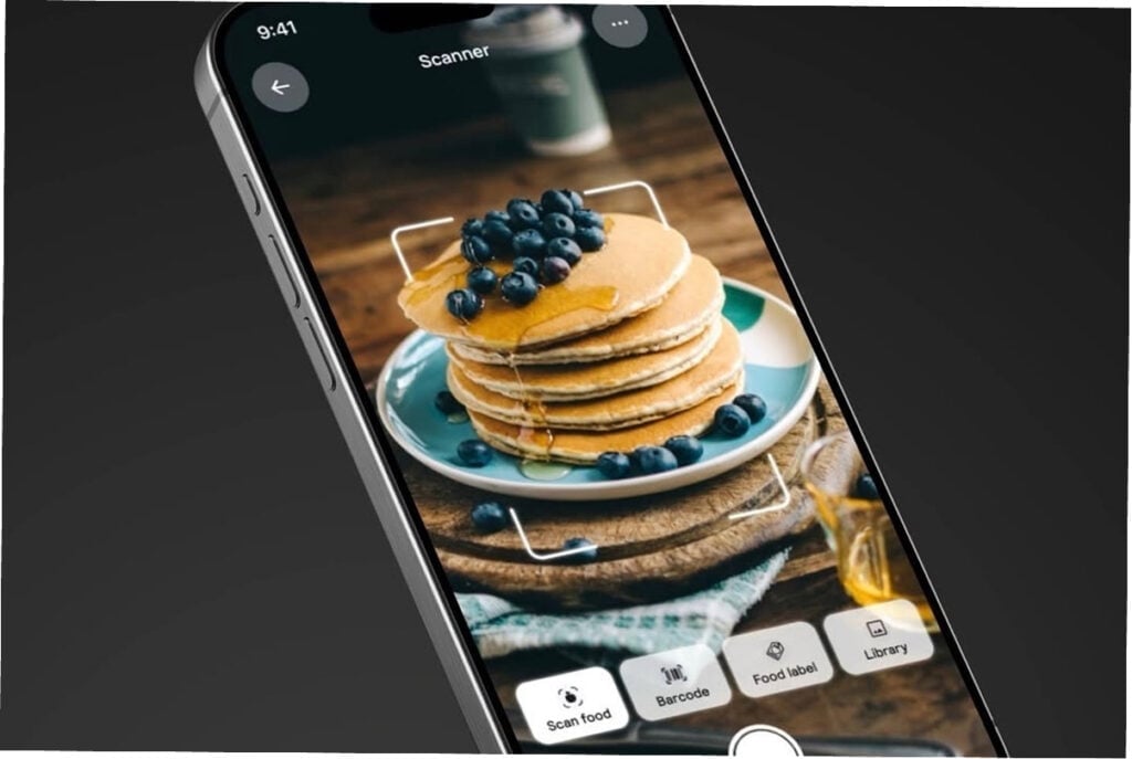 Cal AI app on smartphone.