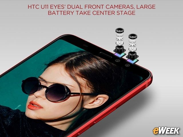 Dual Front Cameras Are the Main Attraction