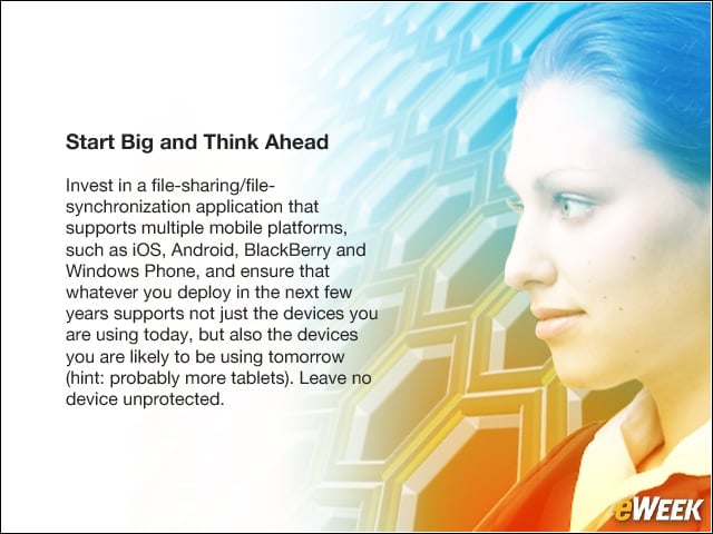 Start Big and Think Ahead