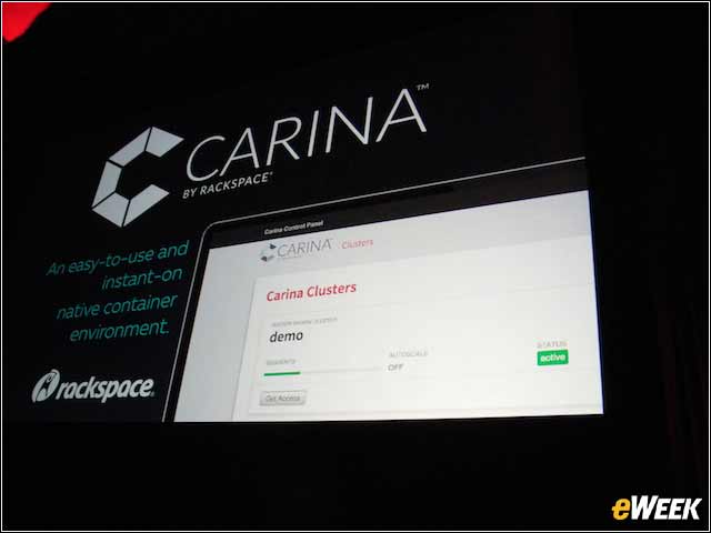 7 - Rackspace Announces Carina Containers as a Service