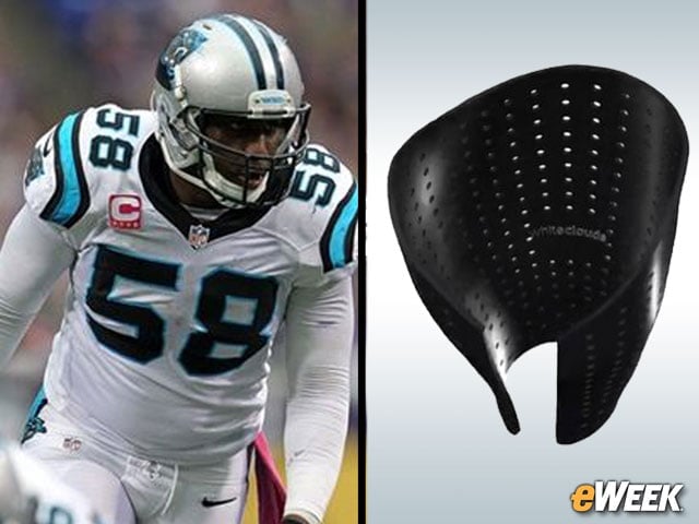Carolina's Bionic Linebacker Uses Brace Made by 3D Printer