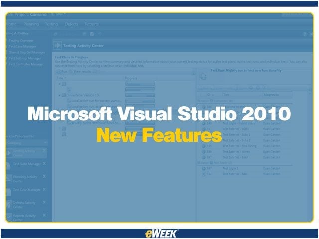 Microsoft Visual Studio 2010 New Features
