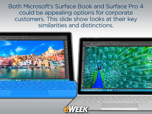 Choosing Between Microsoft's Surface Book and Surface Pro 4