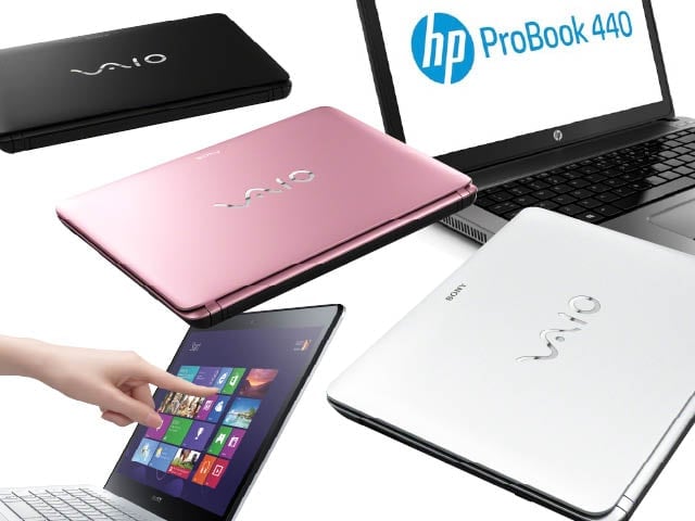HP, Sony Notebooks Boast Touch-Screen Technology
