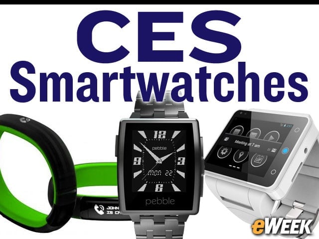 Smartwatches at CES: Intel, LG, Pebble, Others Unveil Devices