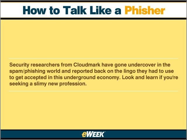 How to Talk Like a Phisher