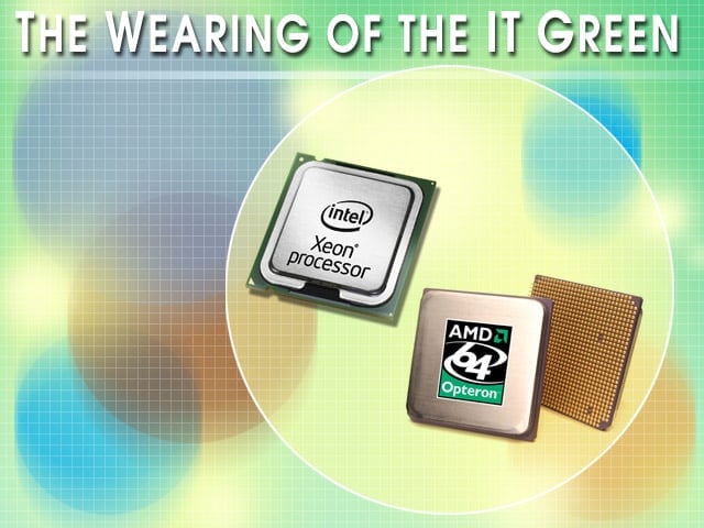 The Wearing of the IT Green
