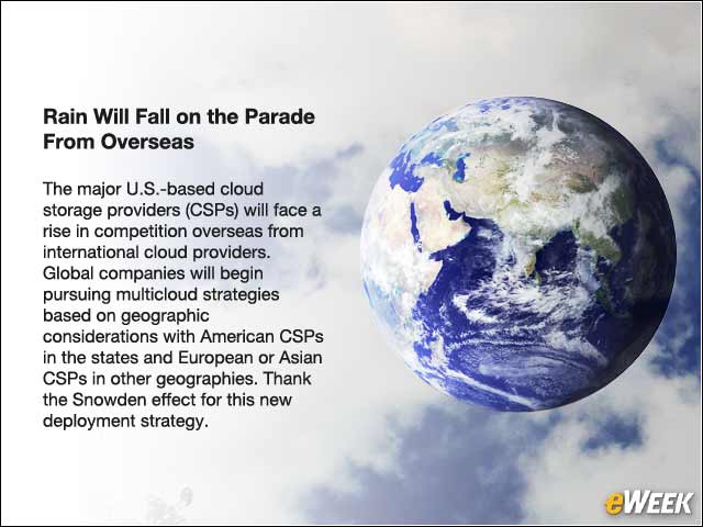 6 - Rain Will Fall on the Parade From Overseas