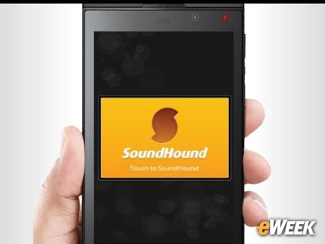 5-La Dee Da Dee Dum: SoundHound for BlackBerry 10