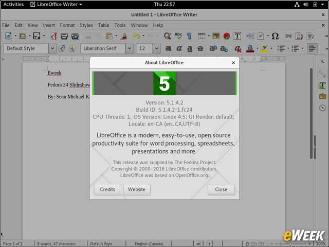 5 - LibreOffice 5.1 Provides Office Suite Tools