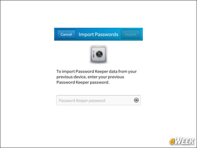 4 - Password Keeper for More Security