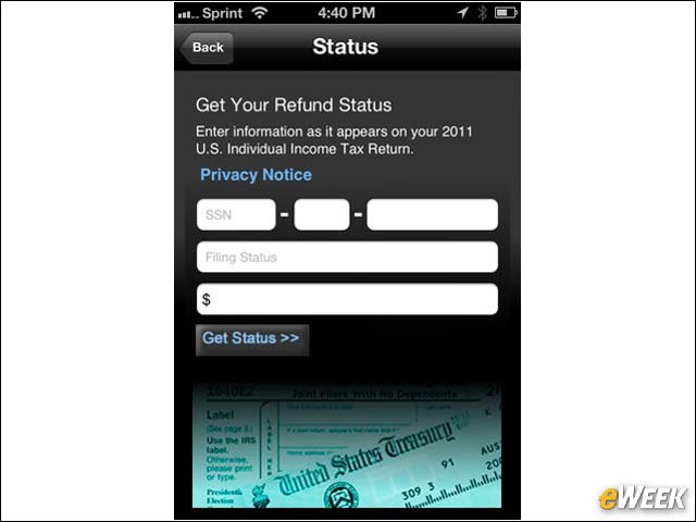 IRS2Go Lets You Check Your Refund Status (Free)