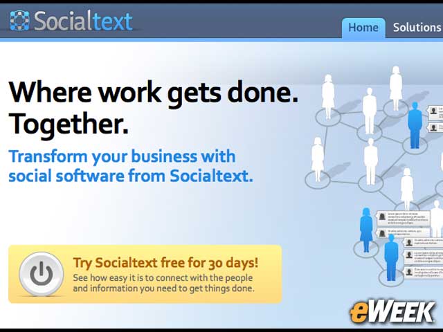 SocialText Puts the Social in Text
