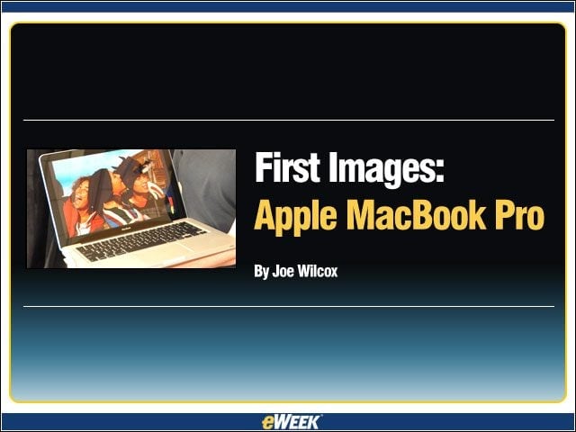 First Images: Apple MacBook, MacBook Pro and MacBook Air
