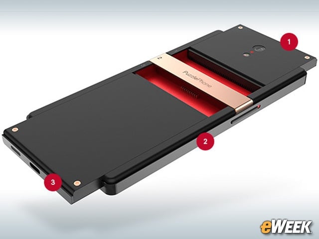 PuzzlePhone Has Three Basic Modules
