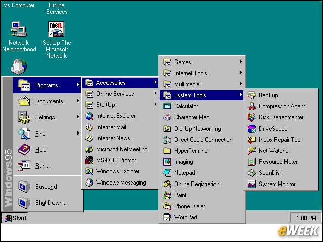 6 - Uh, Windows 95 Is Still Around?