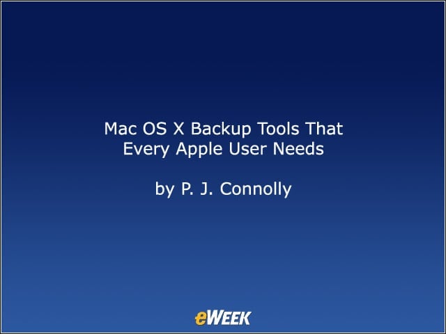 Mac OS X Backup Tools That Every Apple User Needs