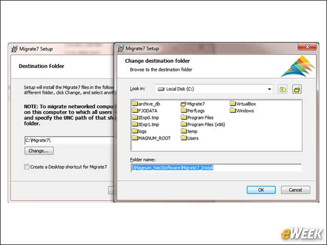 5 - Installation to Non-Local Storage