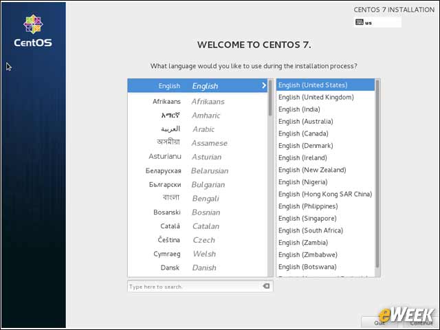 3 - CentOS Has Support for Multiple Languages
