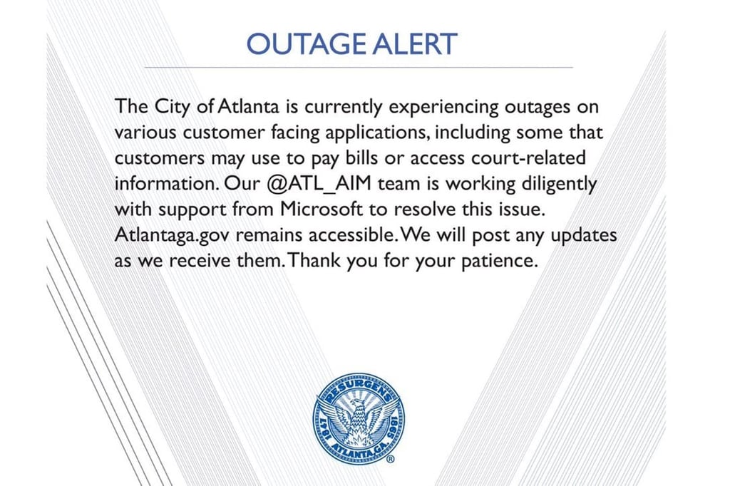 Atlanta ransomware