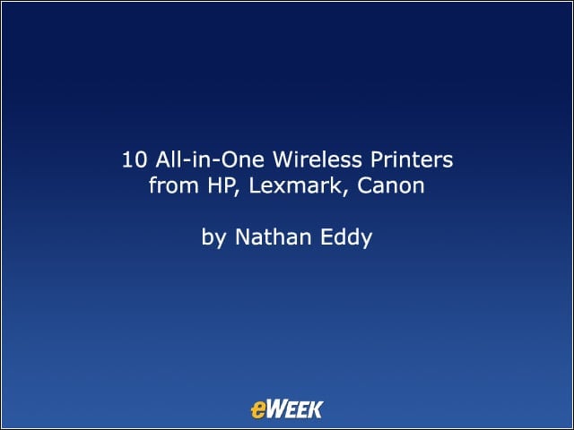 10 All-in-One Wireless Printers from HP, Lexmark, Canon