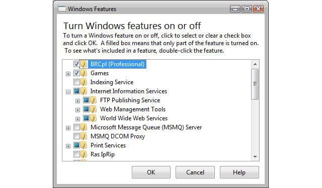 Microsoft IIS 7 Beta