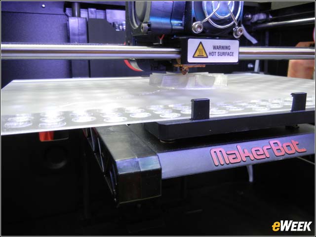 The MakerBot 3D Printer Draws a Crowd