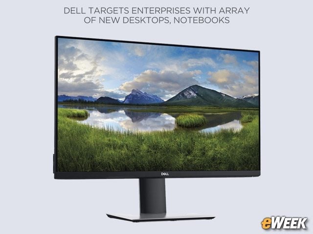 P-Series Monitors Go Easy on Desktop Space