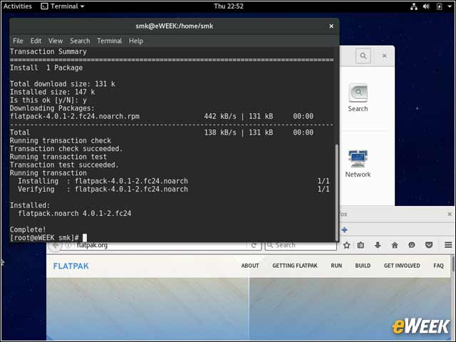 6 - Flatpack Application Packages Are Supported