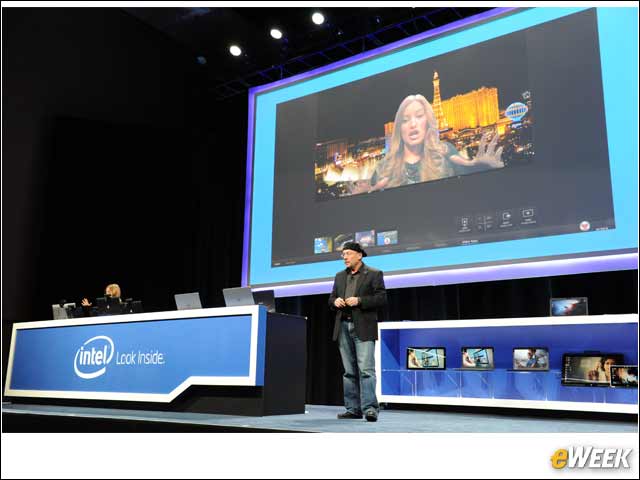 11 - Video Blogging on Background