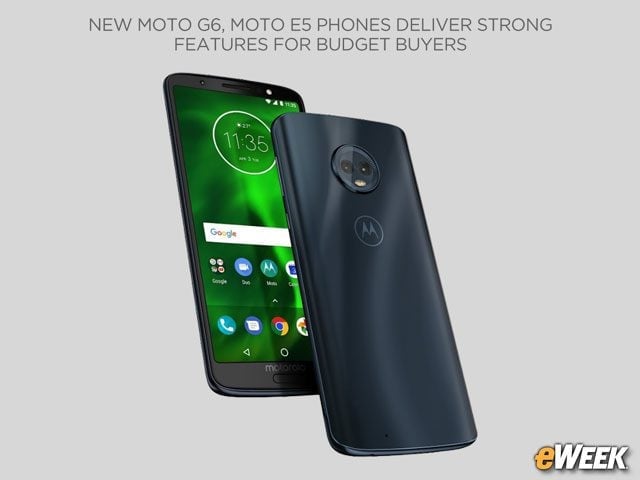 Moto G6 Has a 5.7-Inch Full HD+ Display
