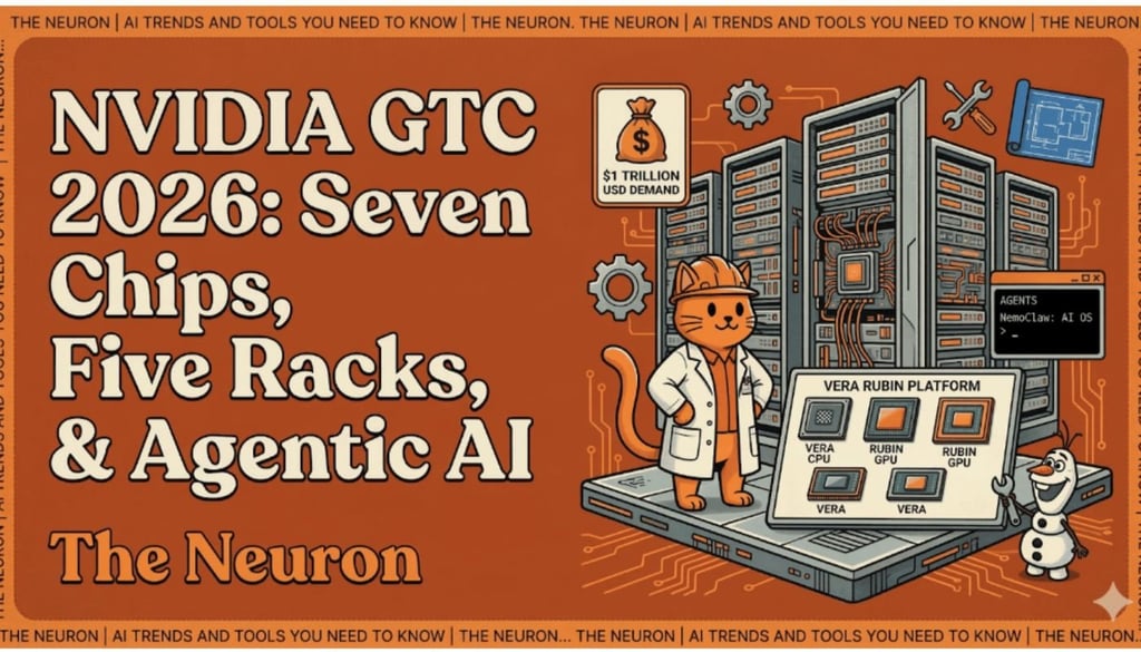 Everything Nvidia Just Announced at GTC 2026: 7 Chips, 5 Racks, 1 Giant Bet on Agentic AI