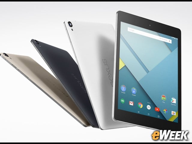 Nexus 9 Runs Android 5.0 Lollipop