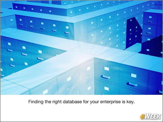 2 - Identify the Right Database