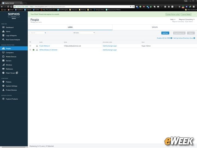 Manage Users Through Dashboard Too