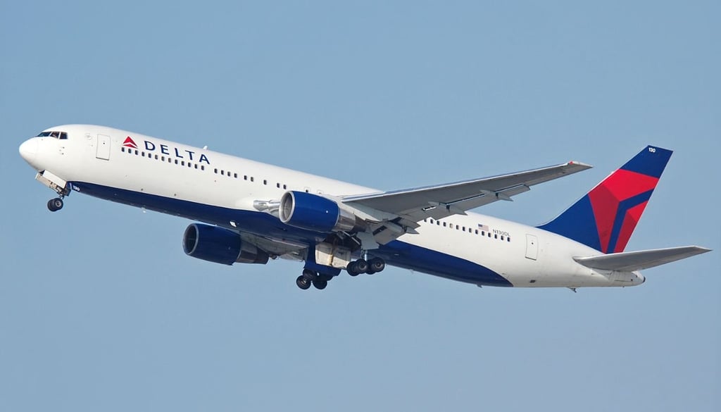 Photo of a Boeing 767-332 Delta Airlines N130DL.