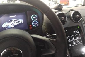 McLaren dash